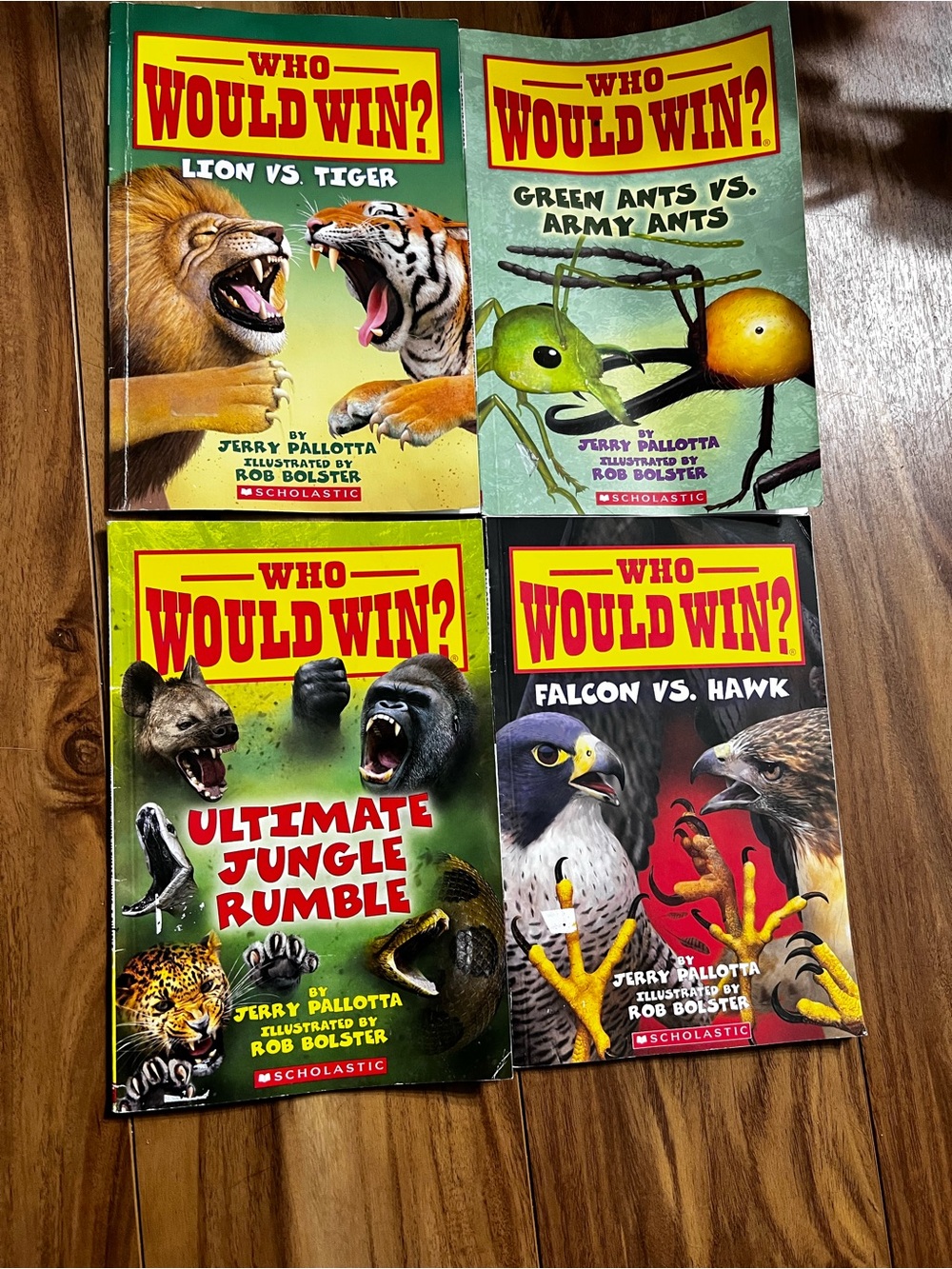 Who would win books